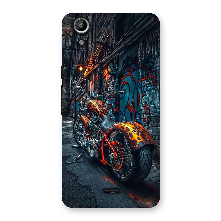 Orange Fatbike Back Case for Canvas Selfie Lens Q345