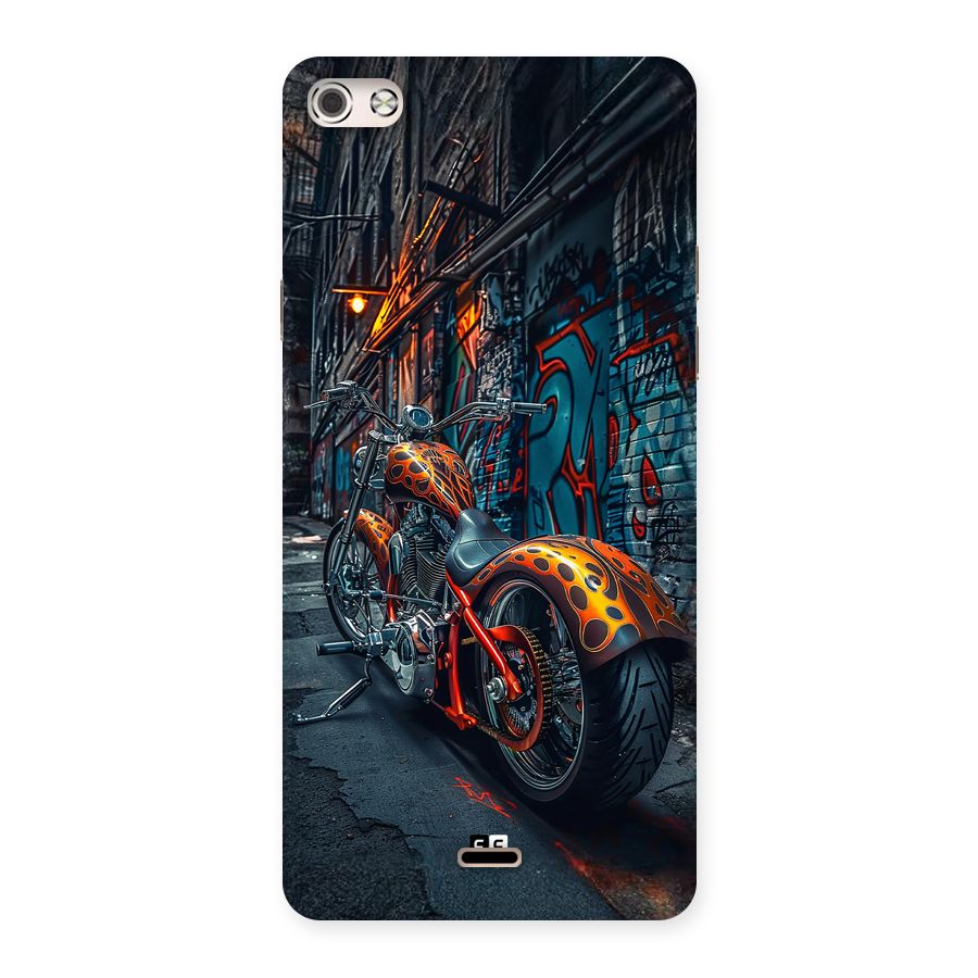 Orange Fatbike Back Case for Canvas Silver 5