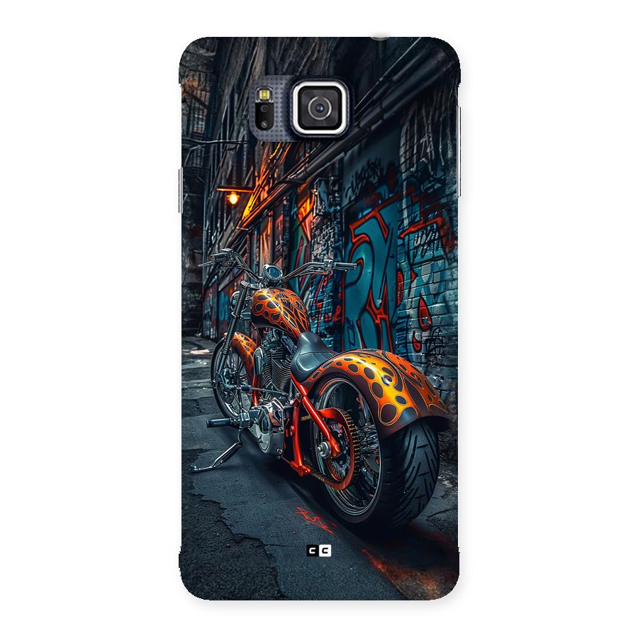 Orange Fatbike Back Case for Galaxy Alpha
