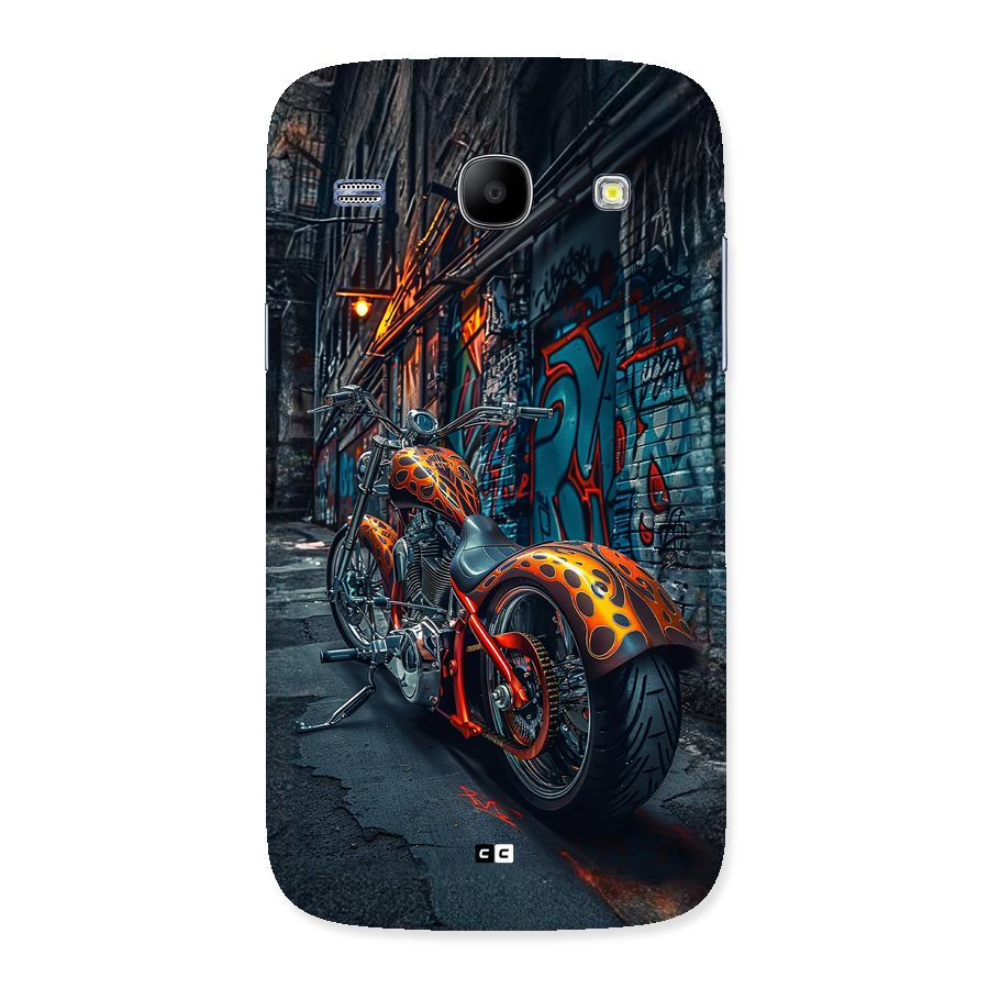Orange Fatbike Back Case for Galaxy Core