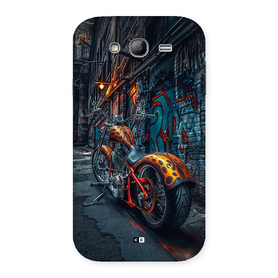 Orange Fatbike Back Case for Galaxy Grand Neo Plus