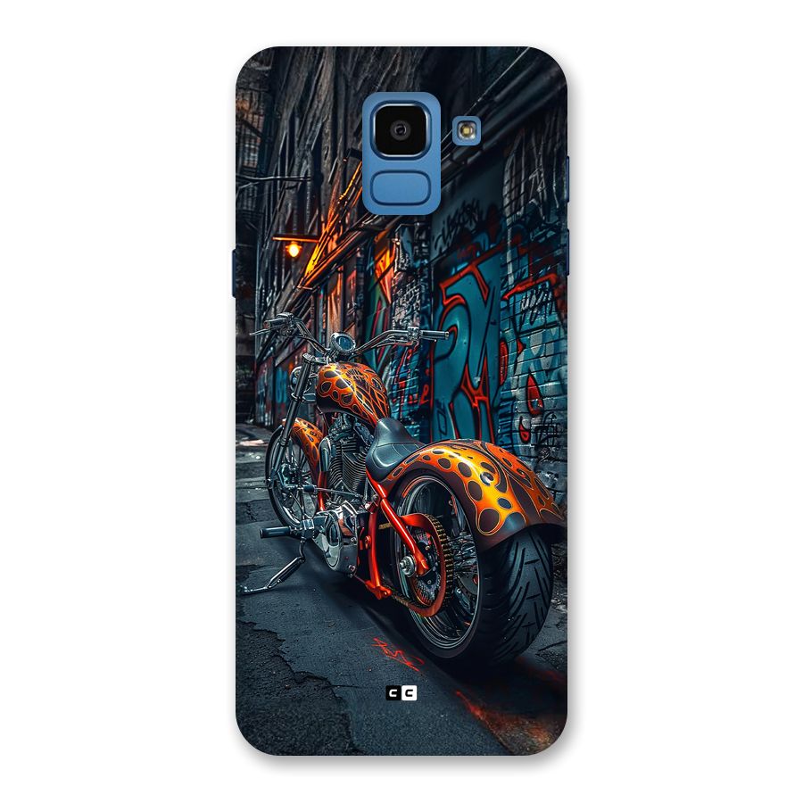 Orange Fatbike Back Case for Galaxy On6