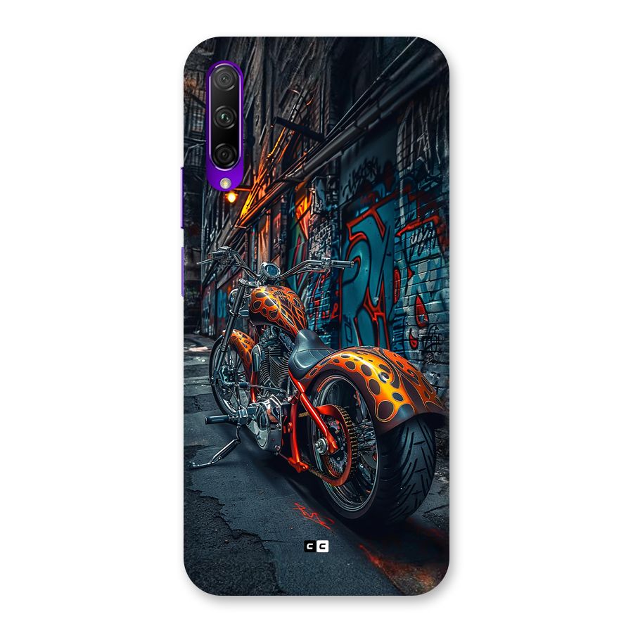Orange Fatbike Back Case for Honor 9X Pro
