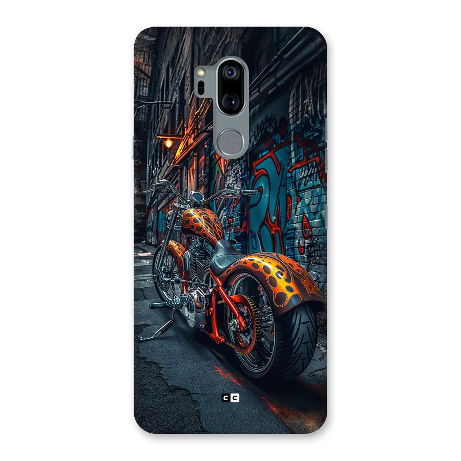 Orange Fatbike Back Case for LG G7