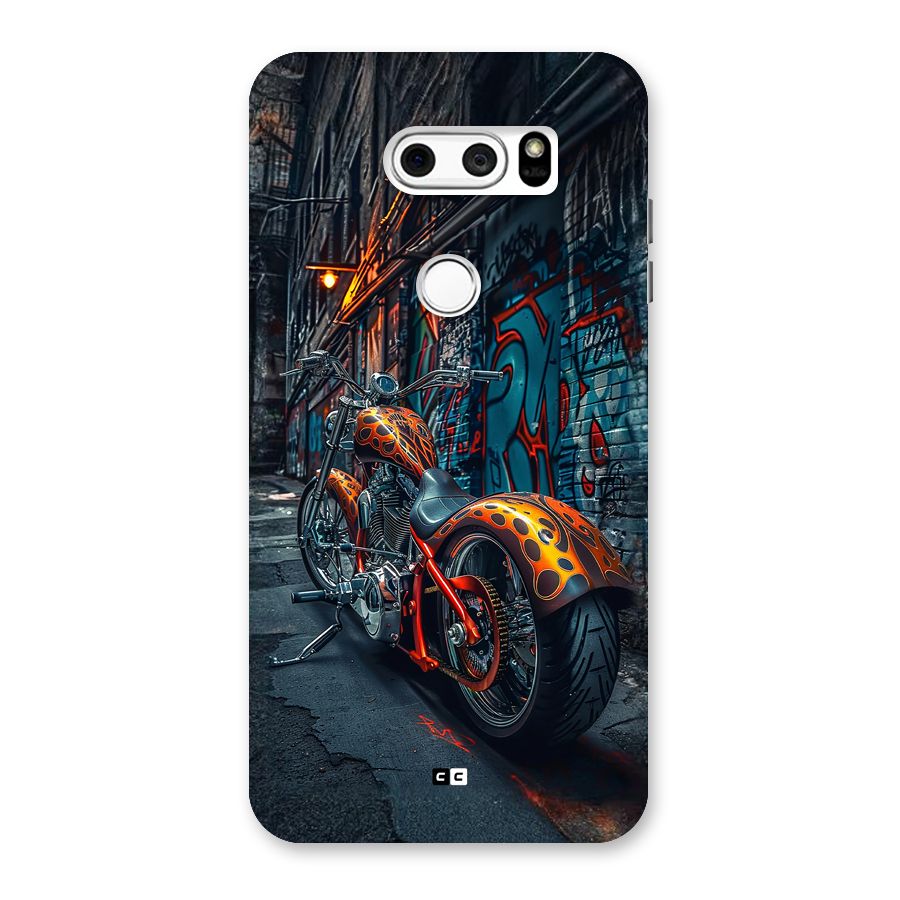 Orange Fatbike Back Case for LG V30