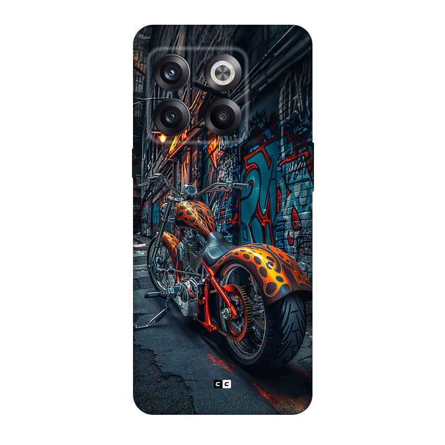 Orange Fatbike Back Case for OnePlus 10T