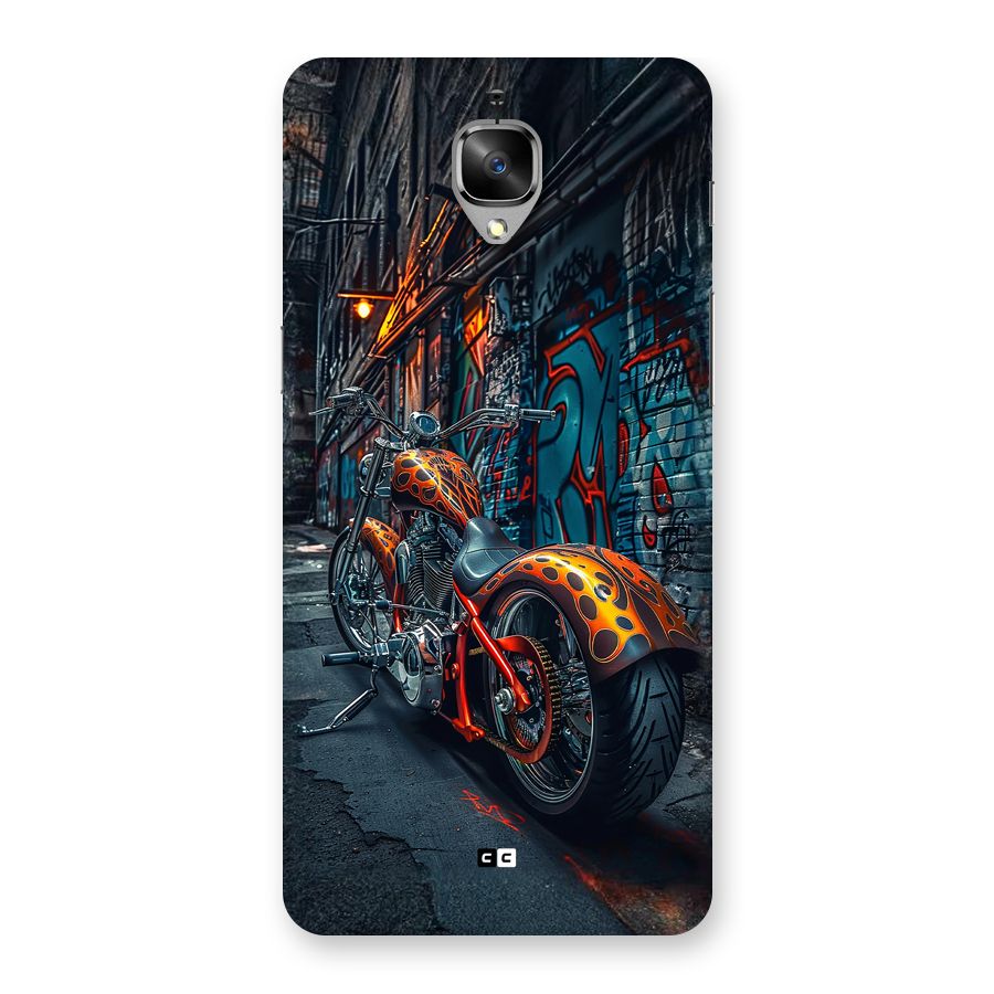 Orange Fatbike Back Case for OnePlus 3