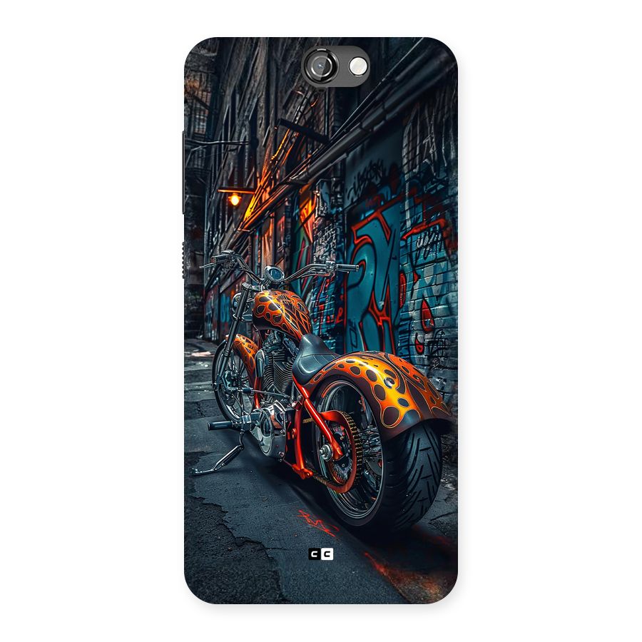 Orange Fatbike Back Case for One A9
