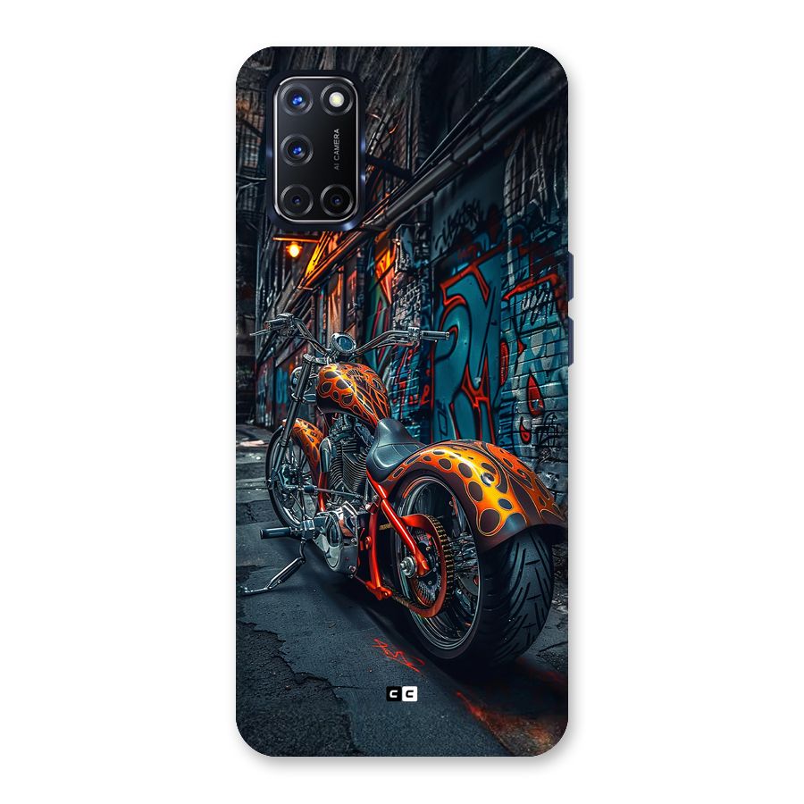 Orange Fatbike Back Case for Oppo A52
