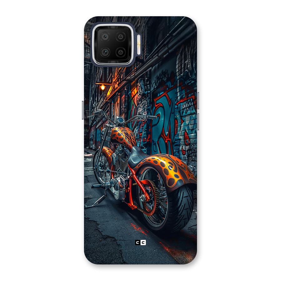 Orange Fatbike Back Case for Oppo F17