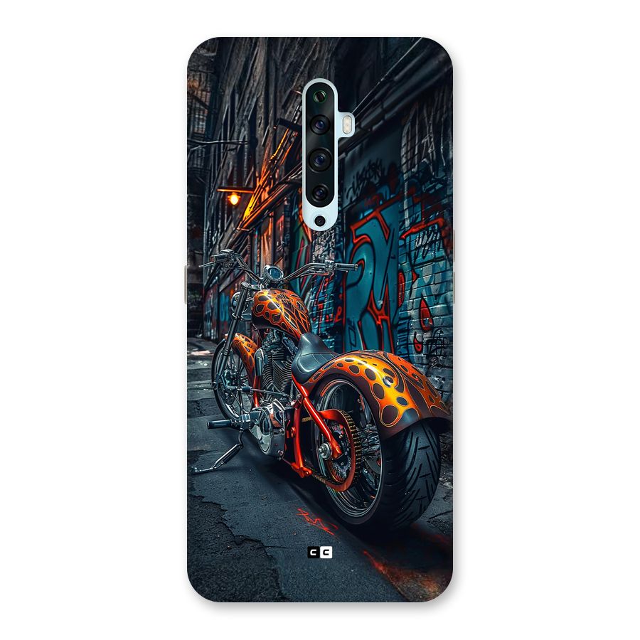 Orange Fatbike Back Case for Oppo Reno2 F