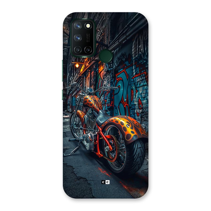 Orange Fatbike Back Case for Realme 7i