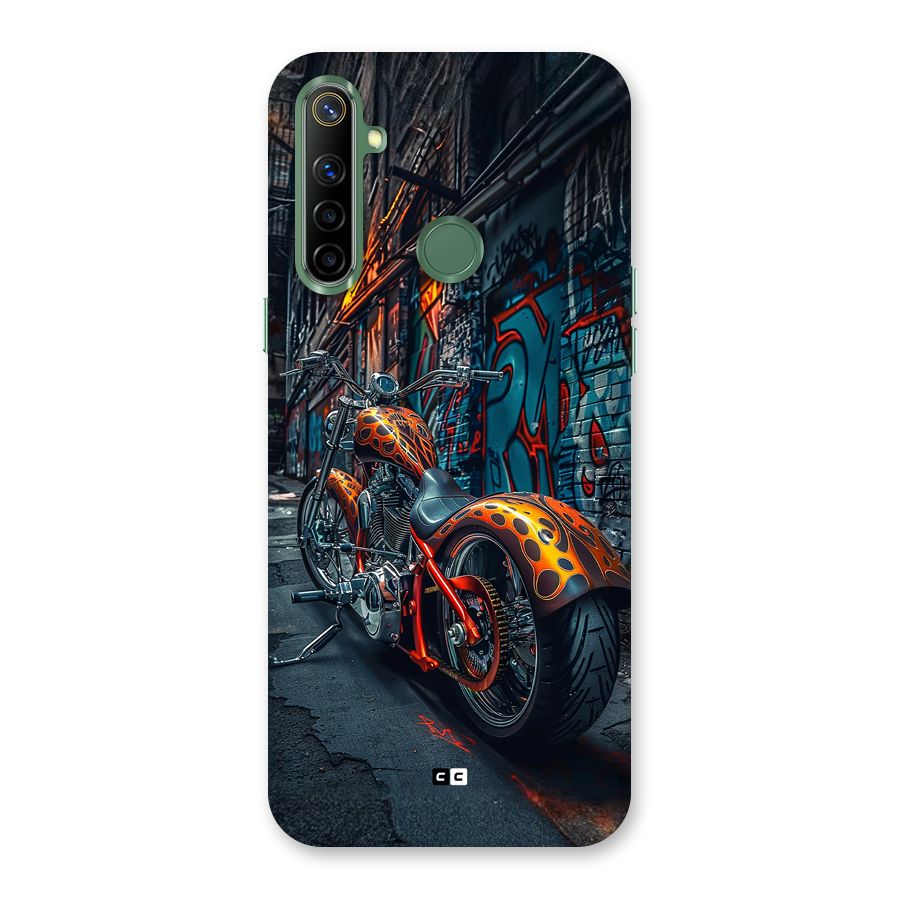 Orange Fatbike Back Case for Realme Narzo 10