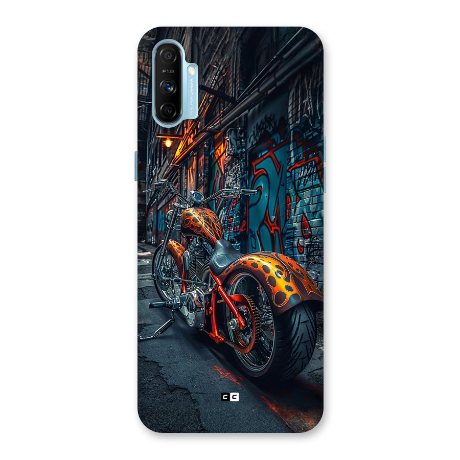 Orange Fatbike Back Case for Realme Narzo 20A