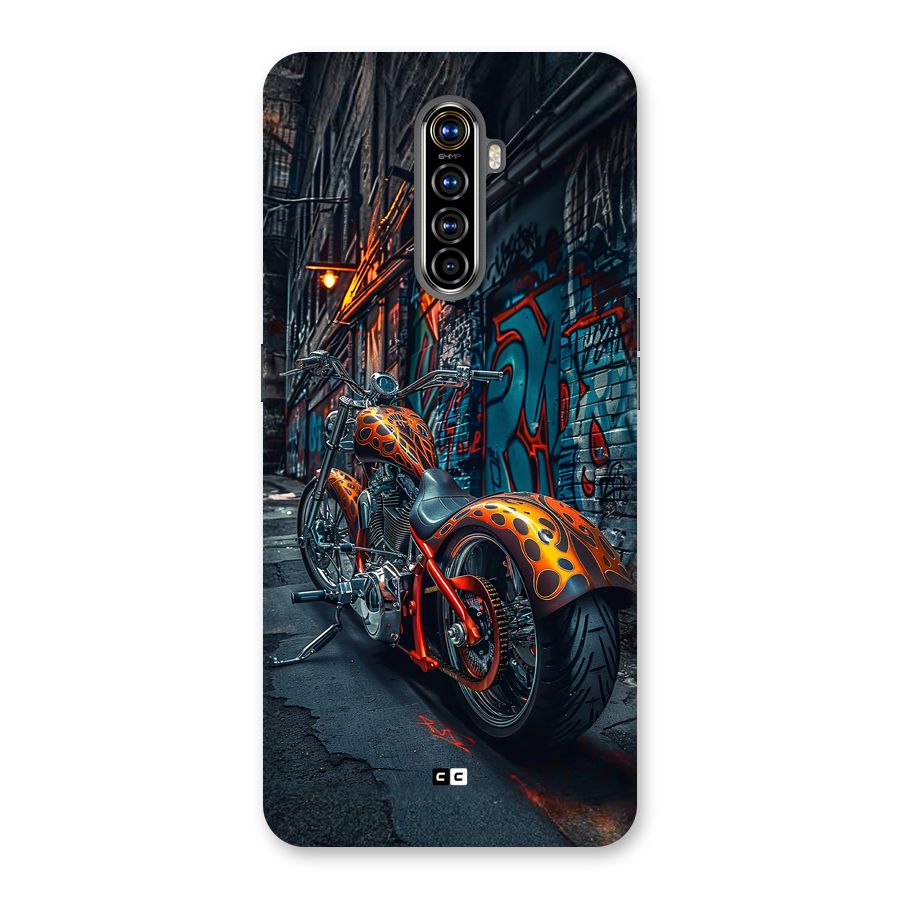 Orange Fatbike Back Case for Realme X2 Pro
