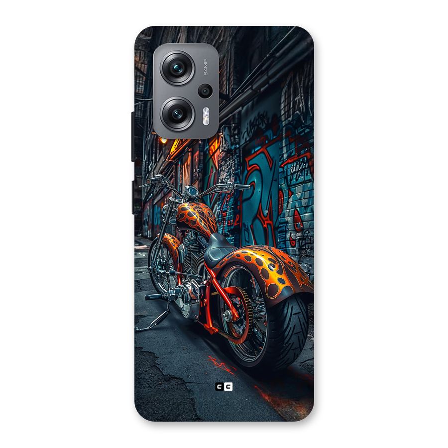 Orange Fatbike Back Case for Redmi K50i