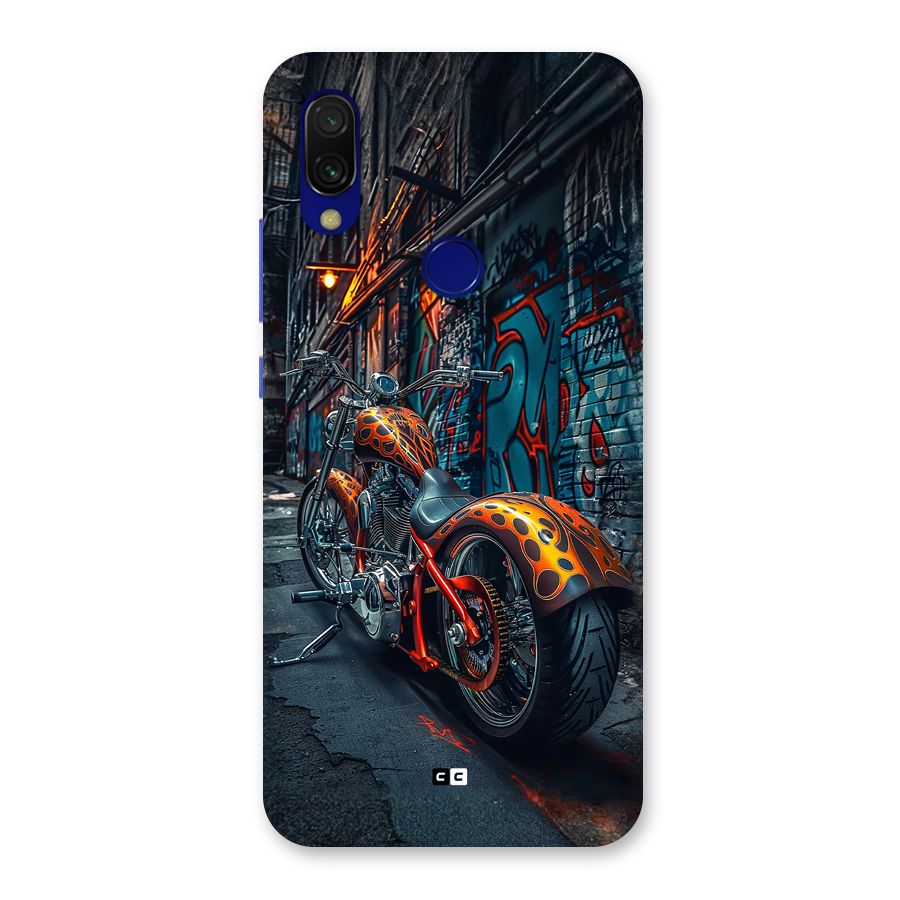 Orange Fatbike Back Case for Redmi Y3