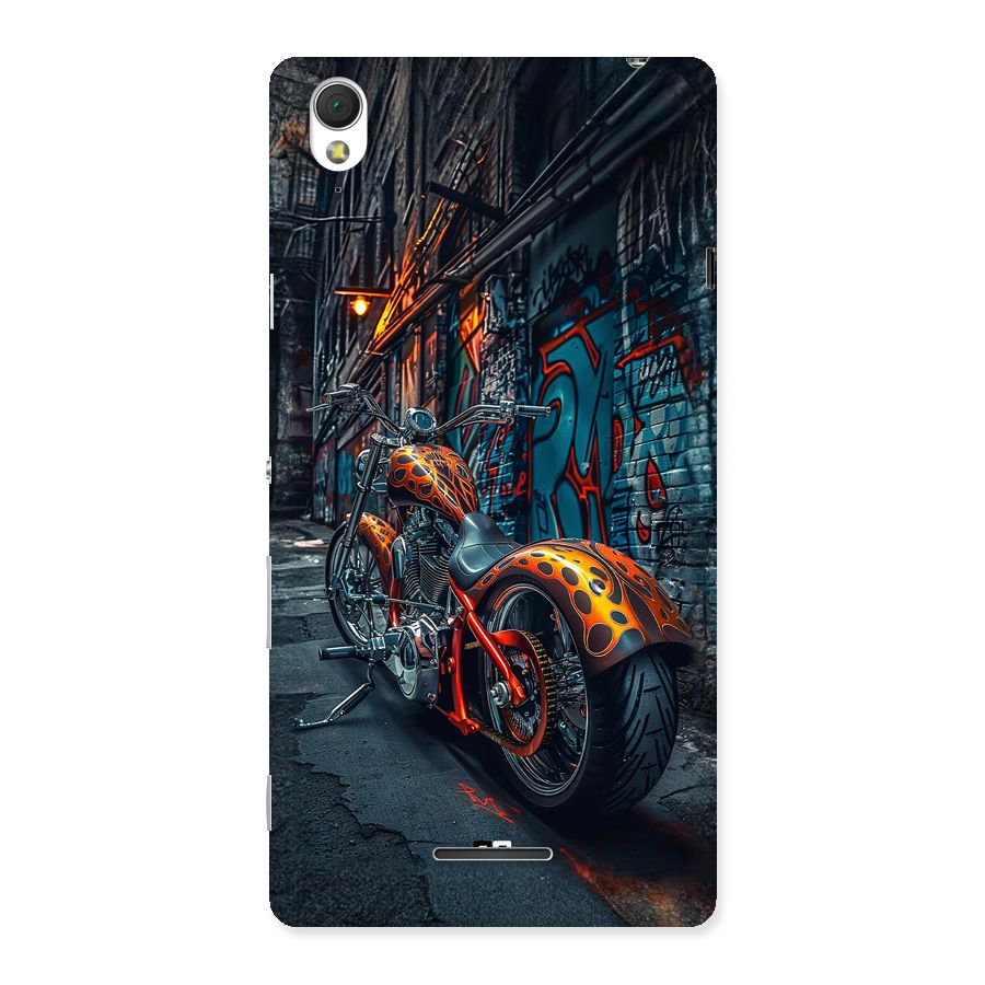 Orange Fatbike Back Case for Xperia T3