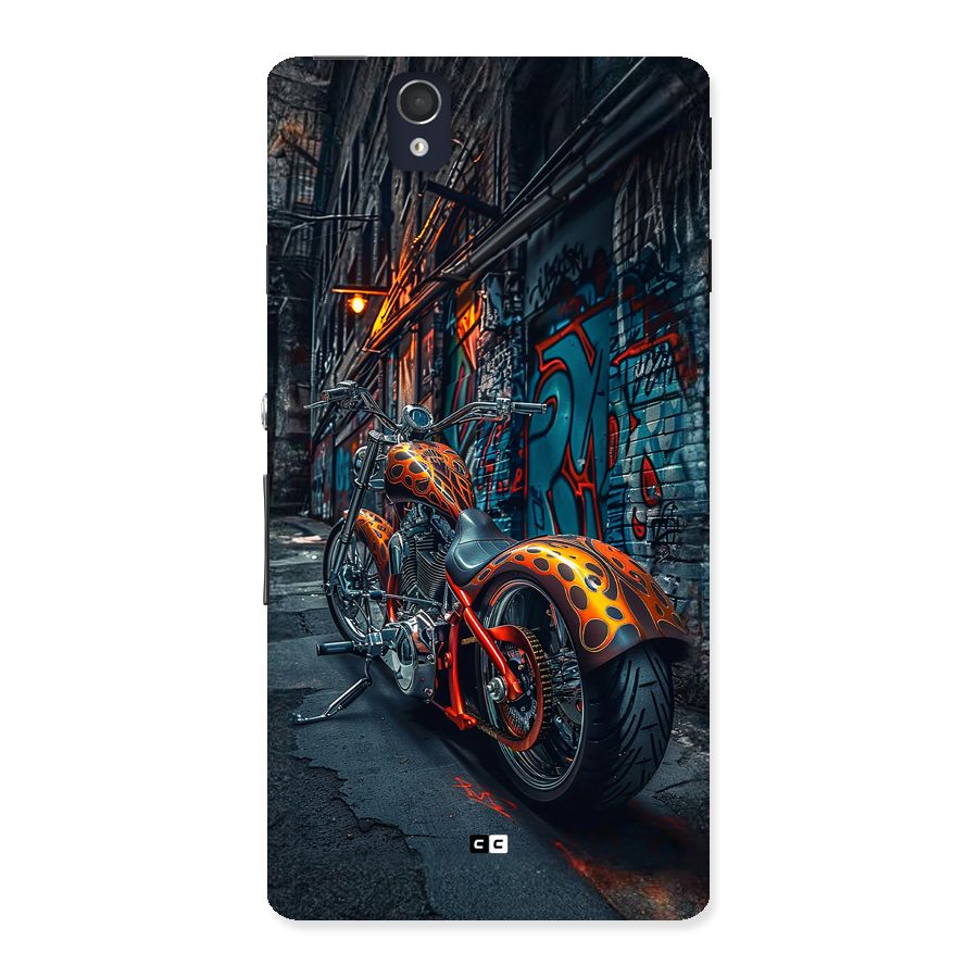 Orange Fatbike Back Case for Xperia Z