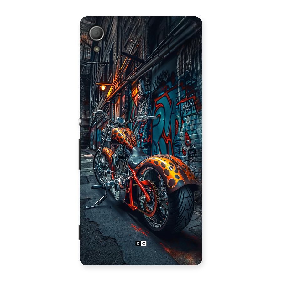 Orange Fatbike Back Case for Xperia Z3 Plus