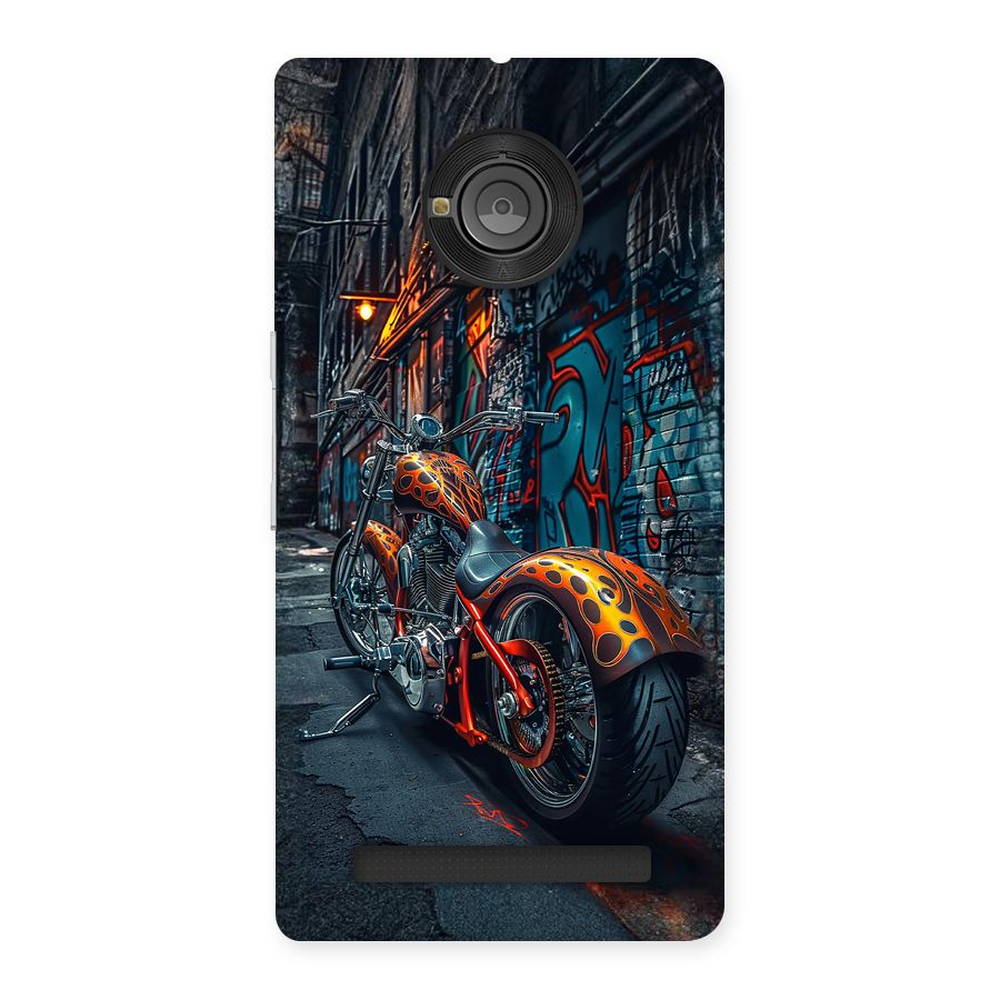 Orange Fatbike Back Case for Yuphoria