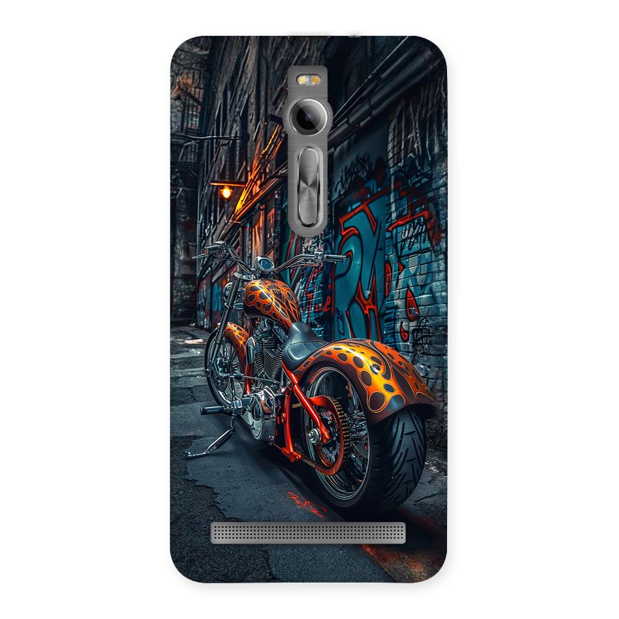 Orange Fatbike Back Case for Zenfone 2