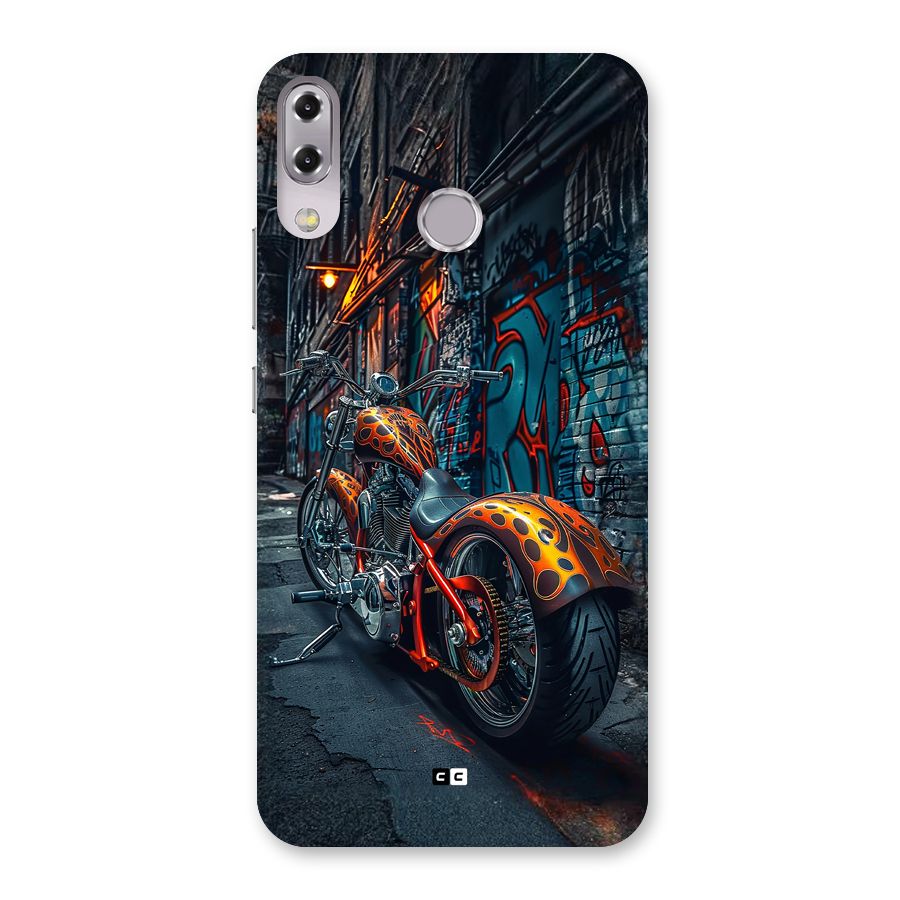 Orange Fatbike Back Case for Zenfone 5Z