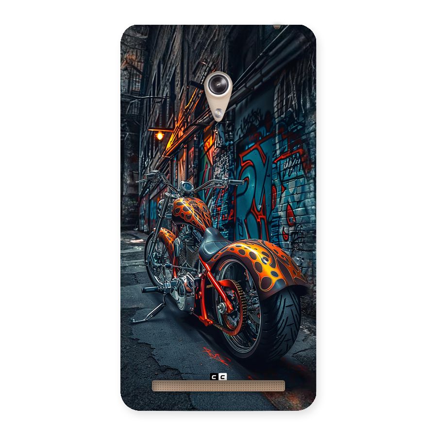 Orange Fatbike Back Case for Zenfone 6