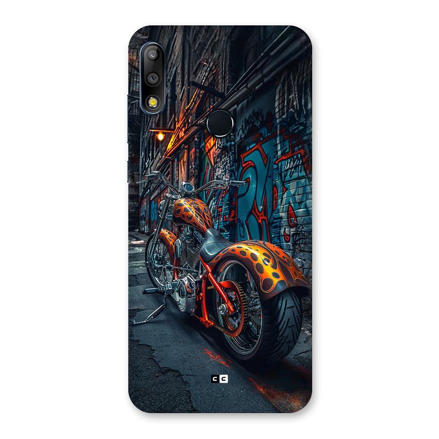 Orange Fatbike Back Case for Zenfone Max Pro M2