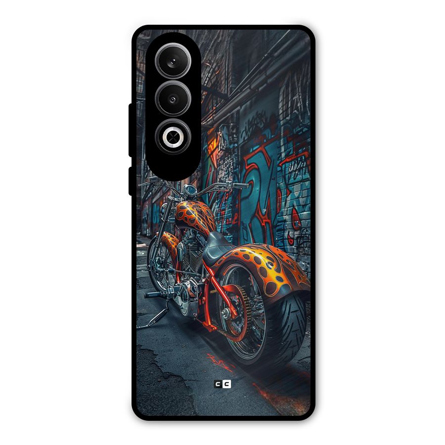 Orange Fatbike Metal Back Case for OnePlus Nord CE4