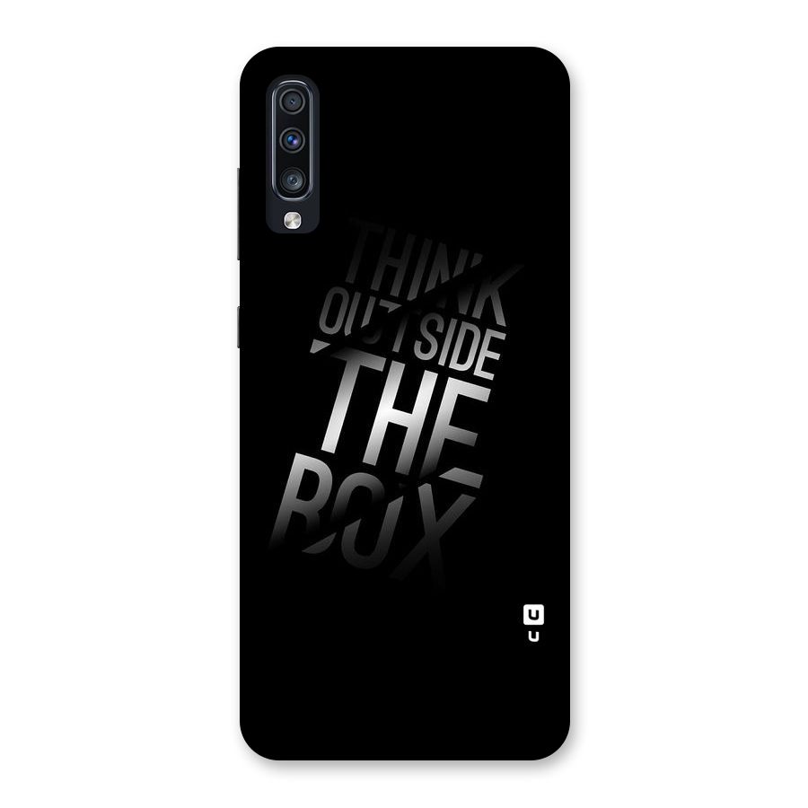 Outside The Box Back Case for Galaxy A70