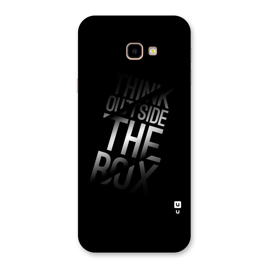 Outside The Box Back Case for Galaxy J4 Plus