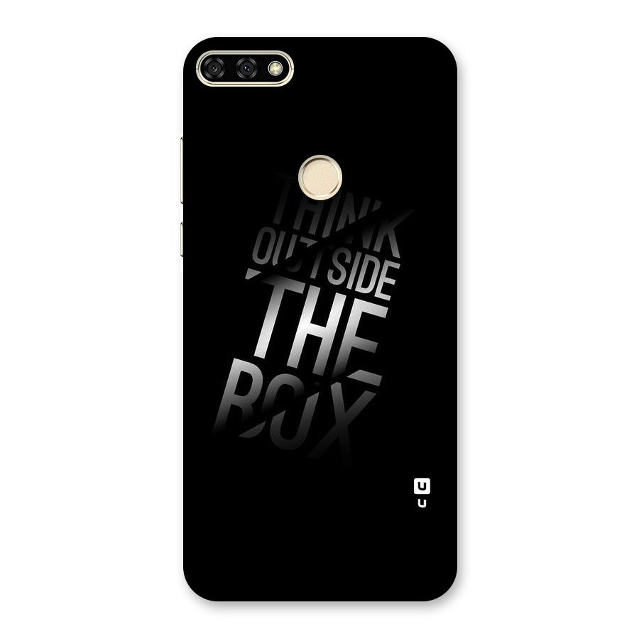 Outside The Box Back Case for Honor 7A