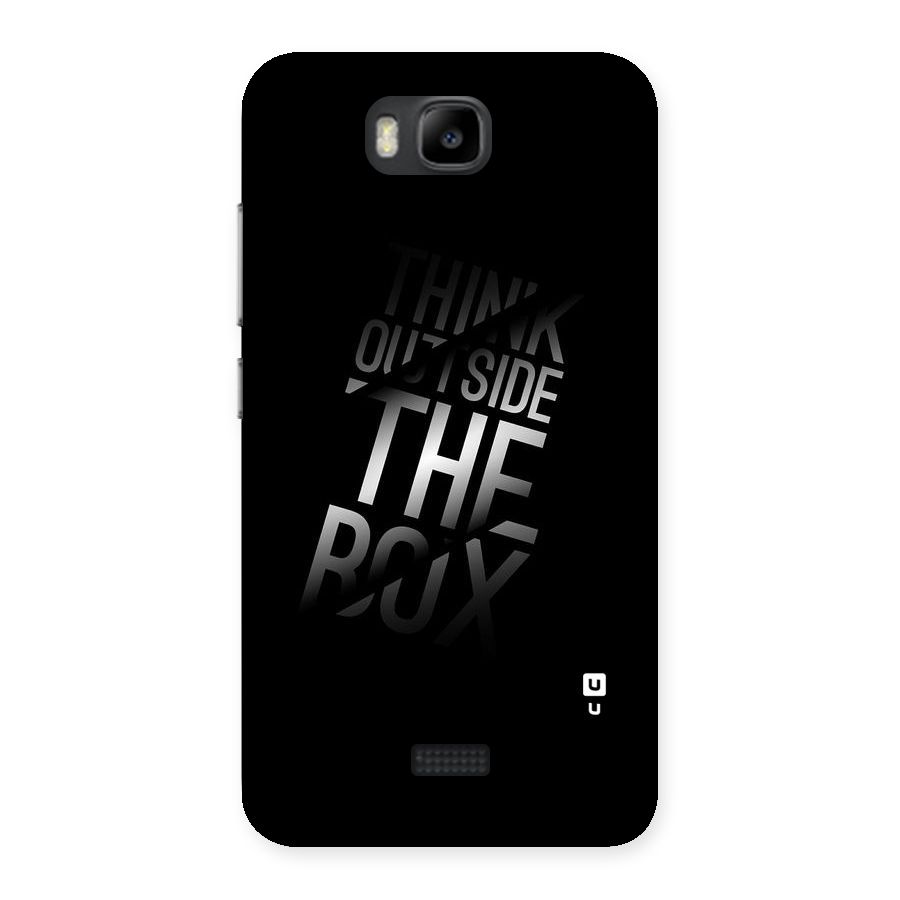 Outside The Box Back Case for Honor Bee