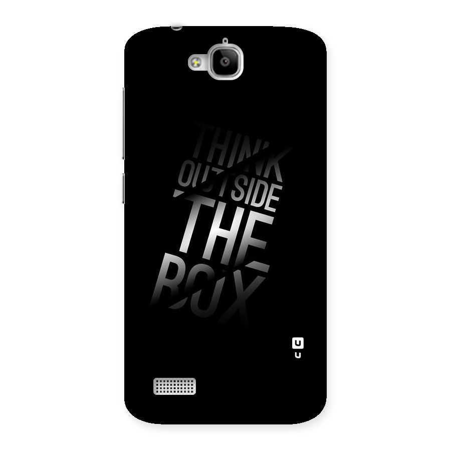 Outside The Box Back Case for Honor Holly