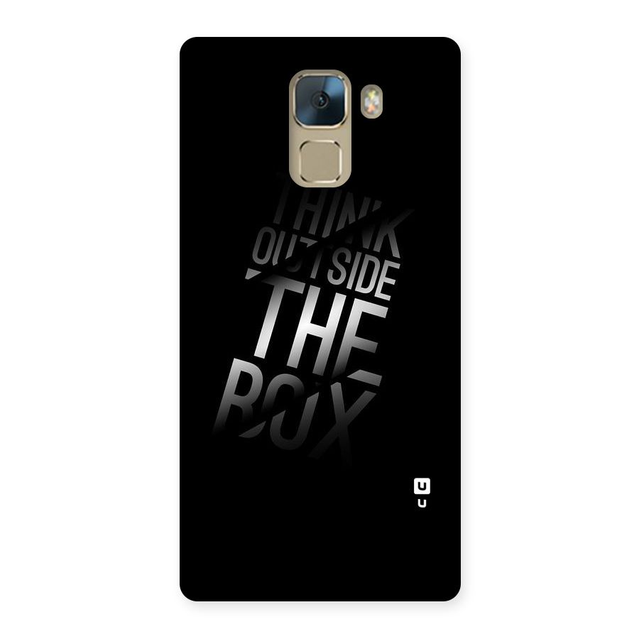 Outside The Box Back Case for Huawei Honor 7