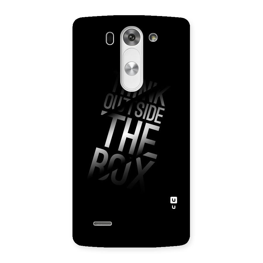 Outside The Box Back Case for LG G3 Beat