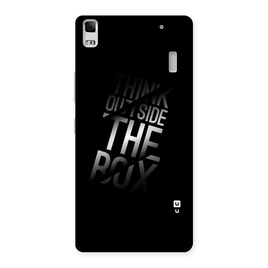 Outside The Box Back Case for Lenovo K3 Note