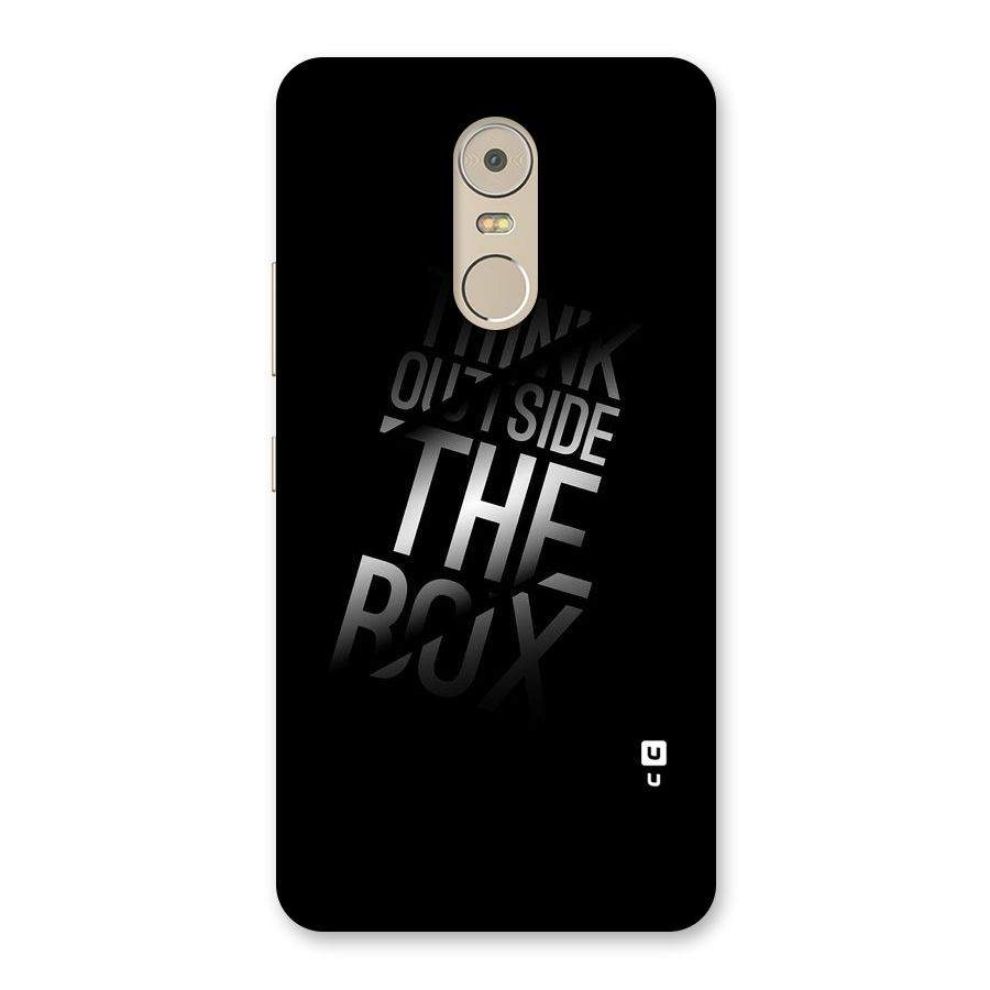 Outside The Box Back Case for Lenovo K6 Note