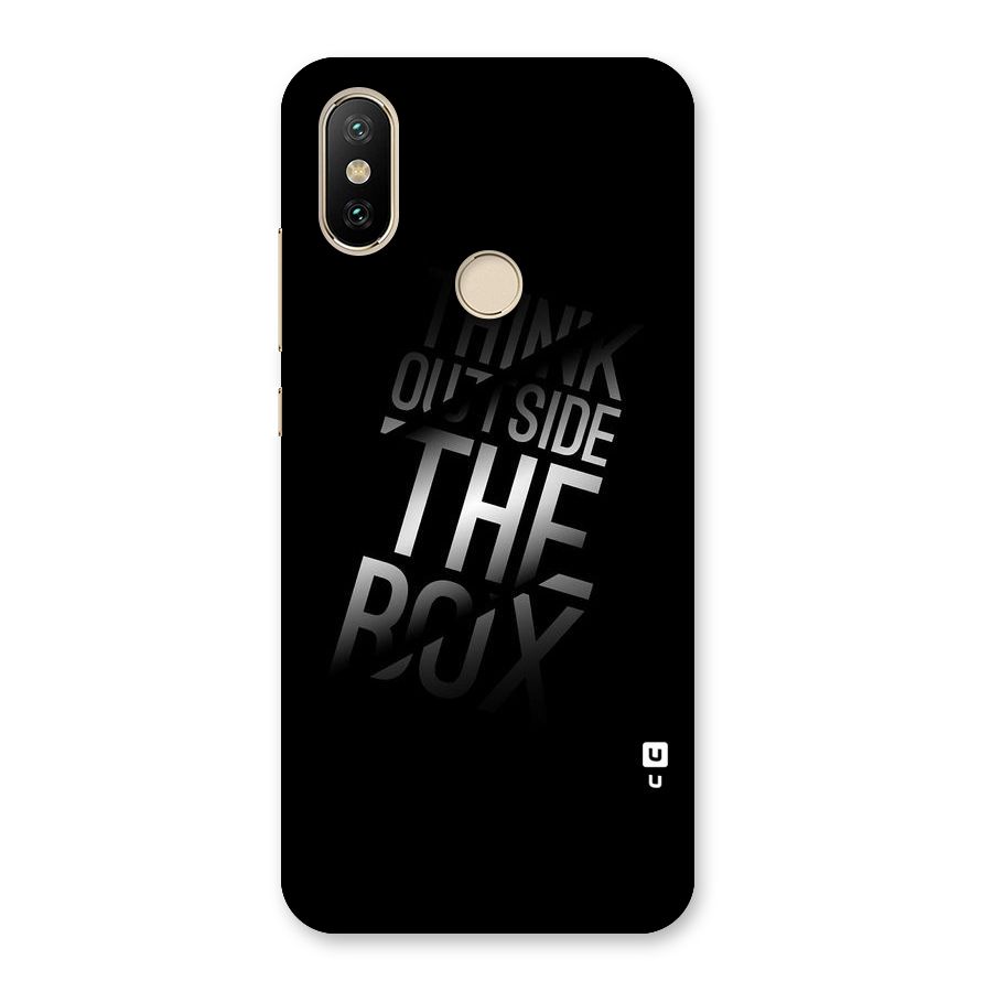Outside The Box Back Case for Mi A2