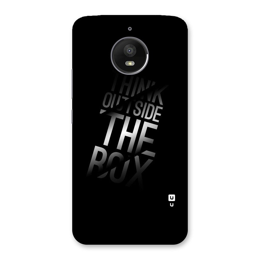 Outside The Box Back Case for Moto E4 Plus