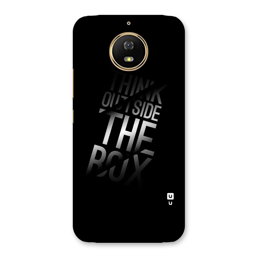 Outside The Box Back Case for Moto G5s