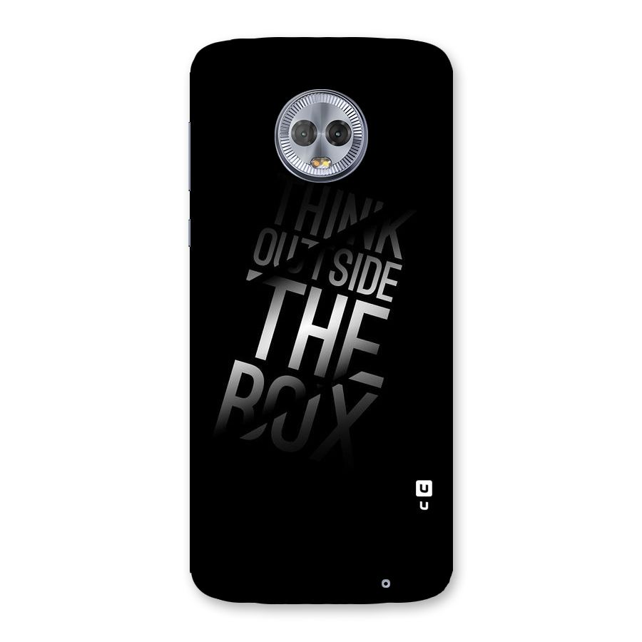Outside The Box Back Case for Moto G6 Plus
