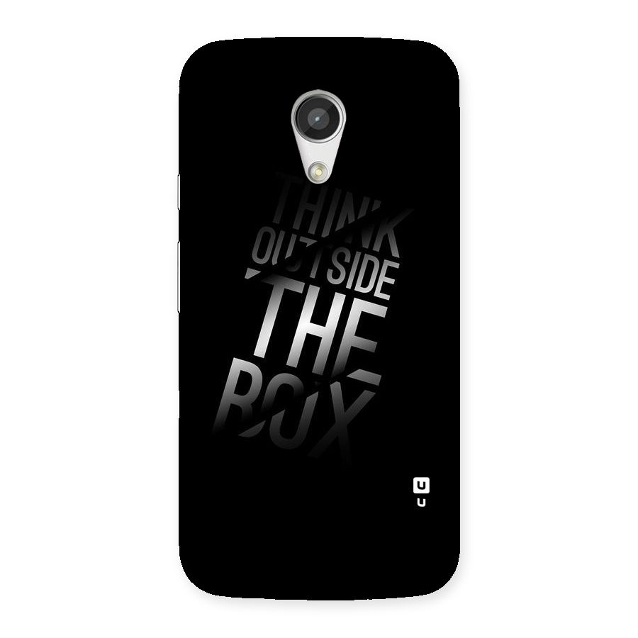 Outside The Box Back Case for Moto G 2nd Gen