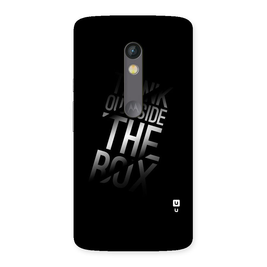 Outside The Box Back Case for Moto X Play