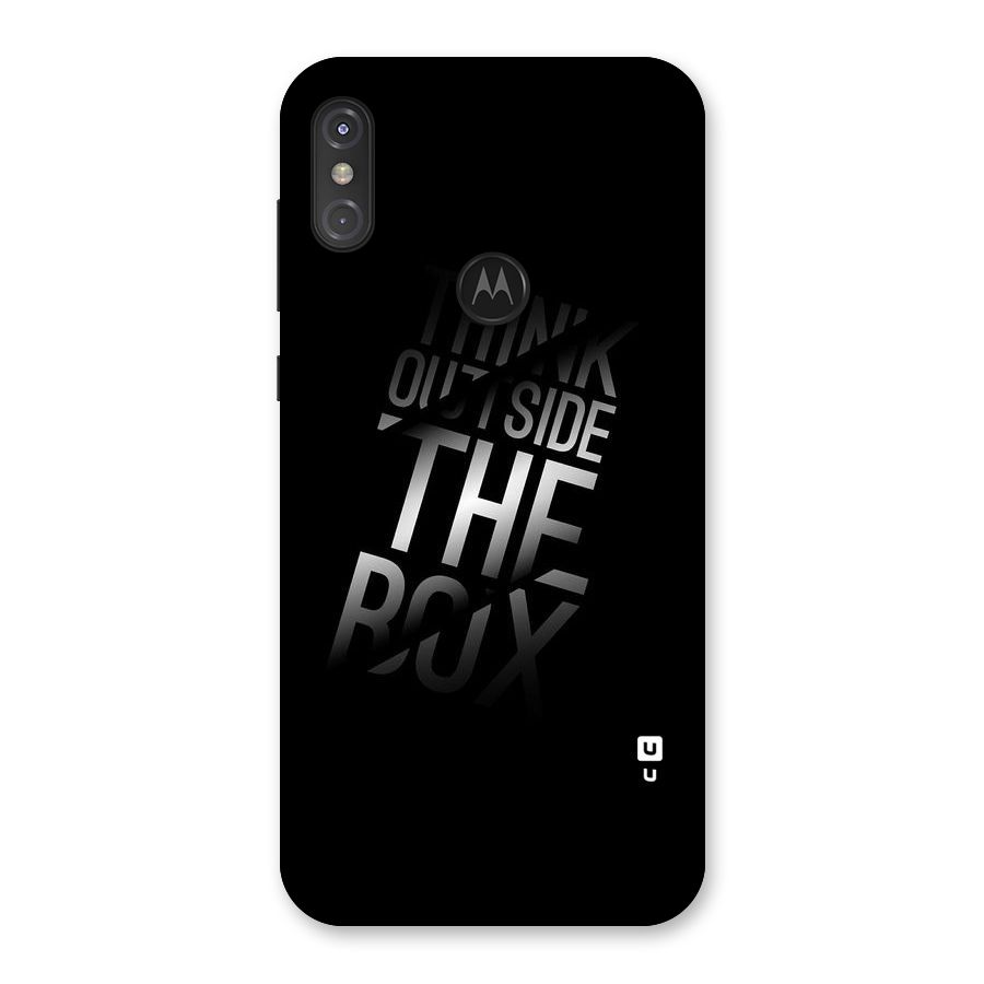 Outside The Box Back Case for Motorola One Power