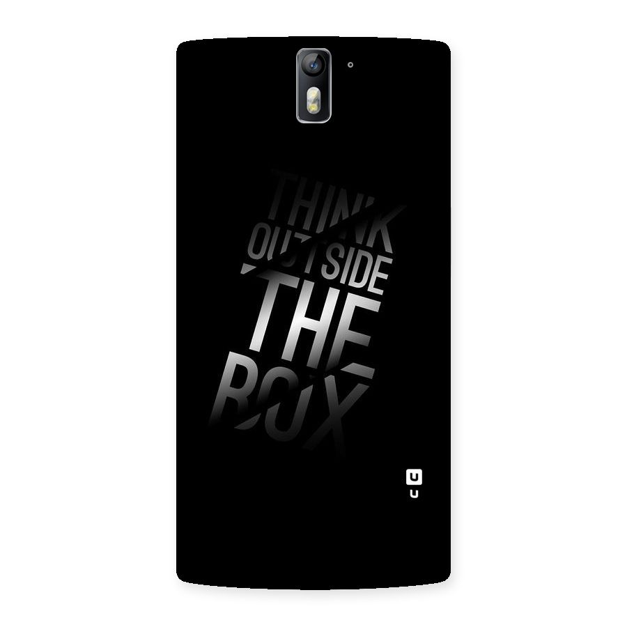 Outside The Box Back Case for One Plus One