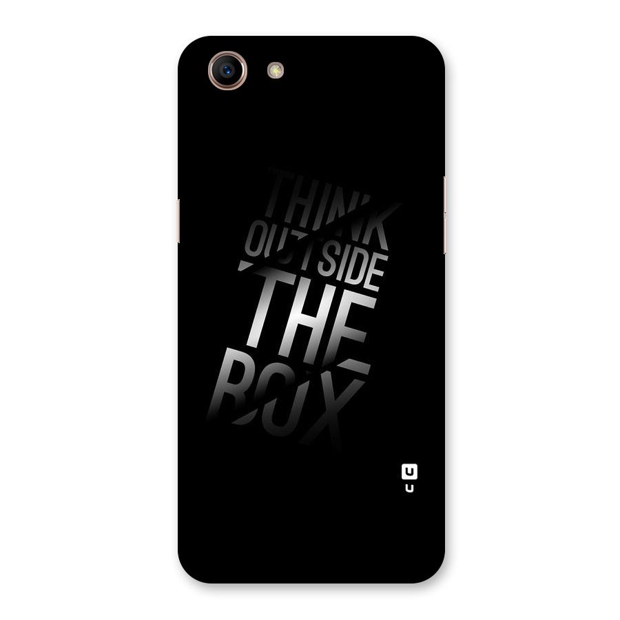 Outside The Box Back Case for Oppo A83 (2018)