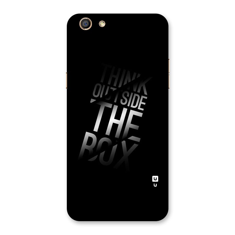 Outside The Box Back Case for Oppo F3