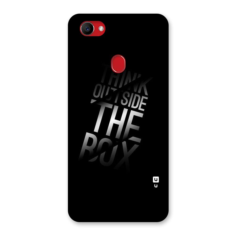 Outside The Box Back Case for Oppo F7